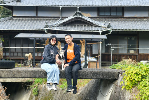 【#今治に移住してみた】友人の実家を受け継ぎ、自然と共に暮らす宮坂大智さん・ルルさん夫婦